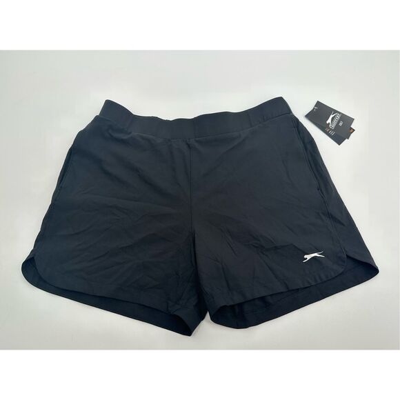 Slazenger NWT size M black tech hydro-Dri golf shorts - Picture 6 of 13